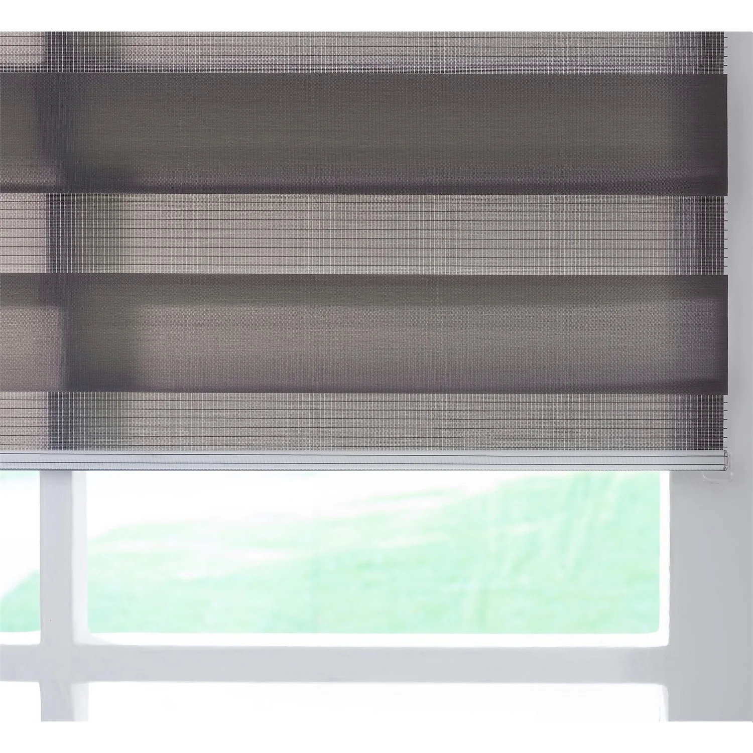 Night & Day Roller Blind - Dove Grey - 60x160cm - Image 2