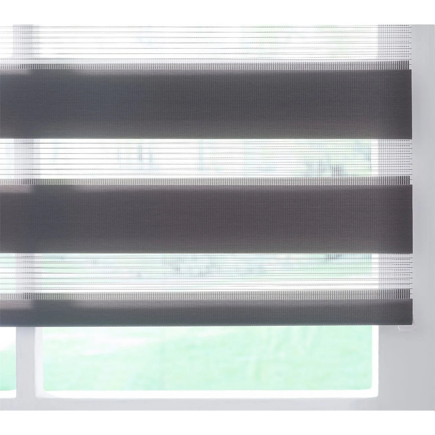 Night & Day Roller Blind - Dove Grey - 60x160cm - Image 3