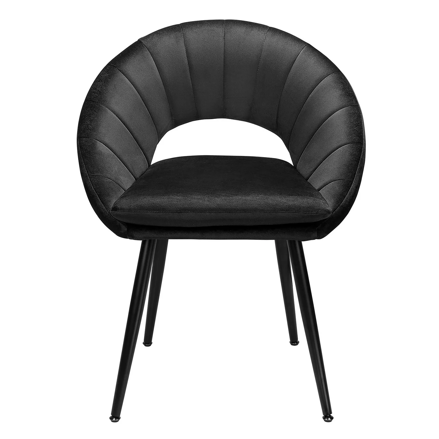 Margot Dining Chair - Set Of 2 - Black - Image 4