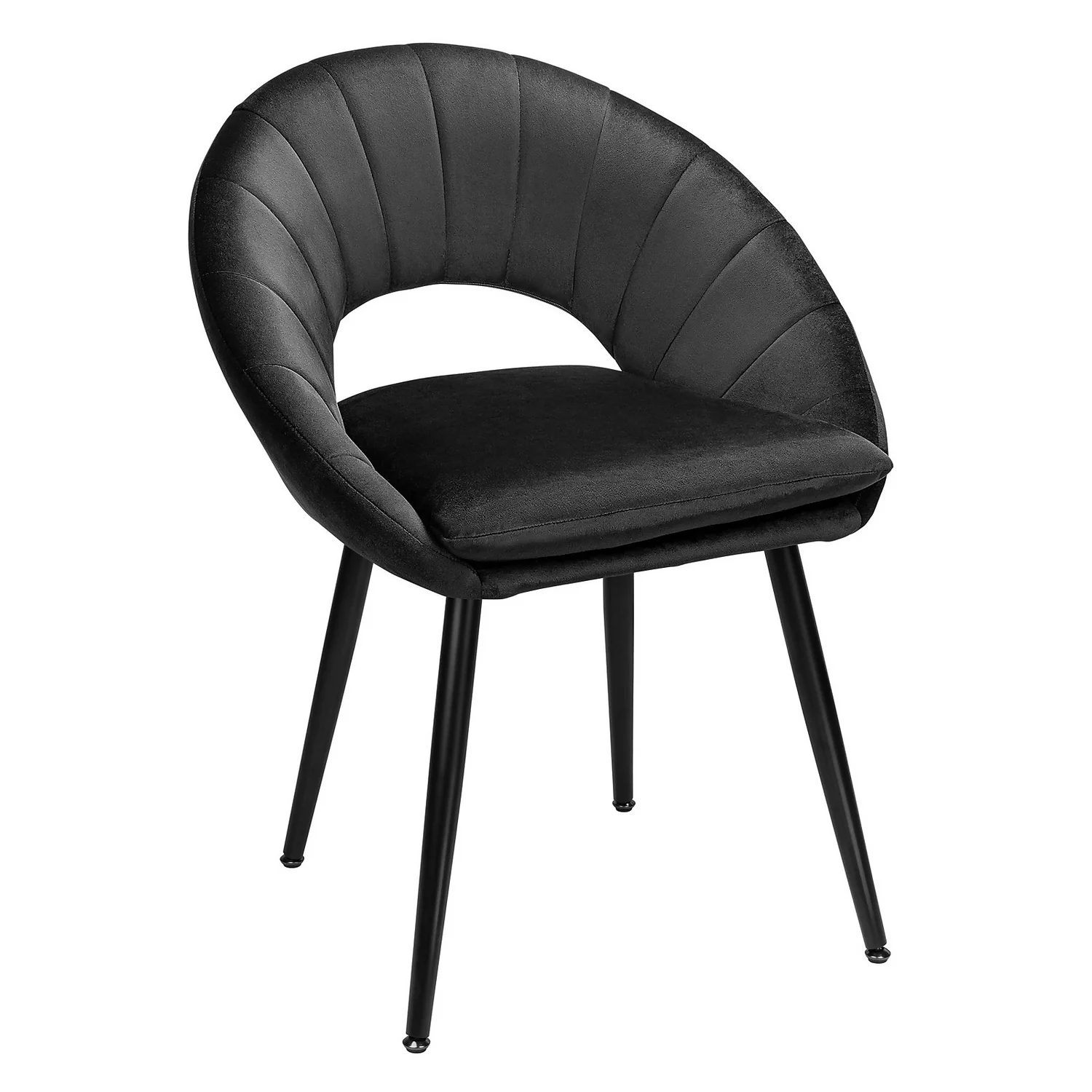 Margot Dining Chair - Set Of 2 - Black - Image 3