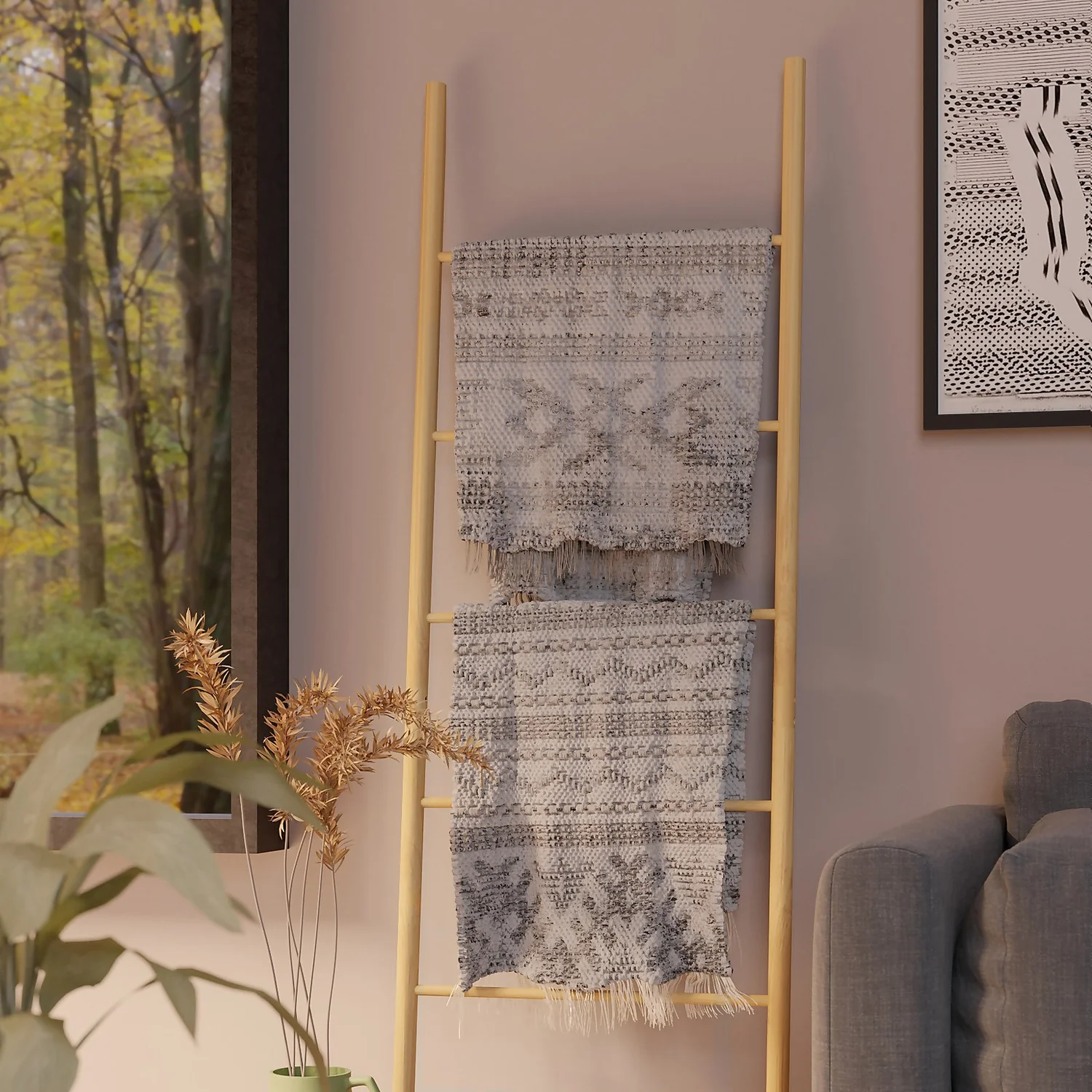 Bamboo Storage Ladder - Image 3