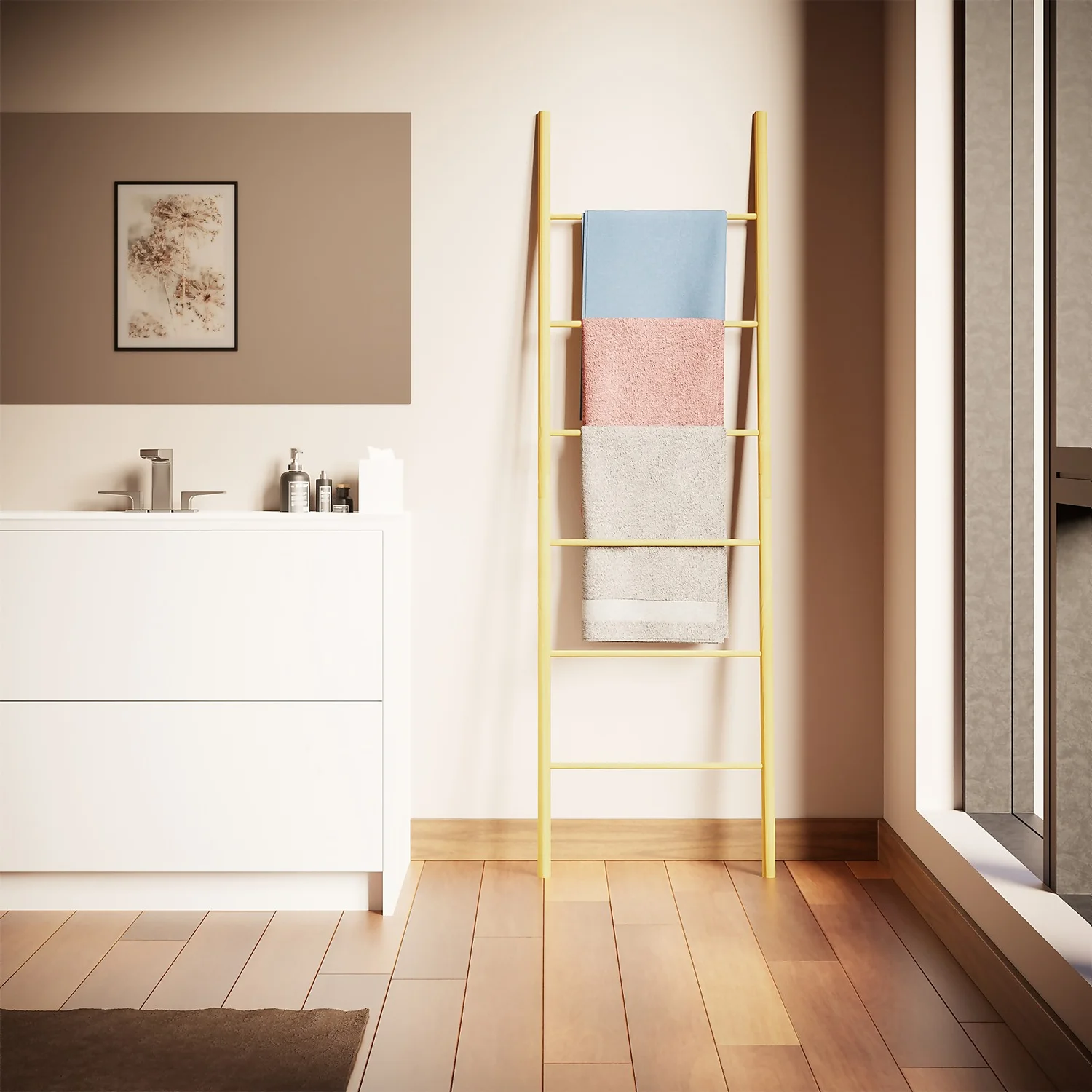 Bamboo Storage Ladder - Image 2