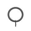 Black 25/28mm Metal Curtain Rings