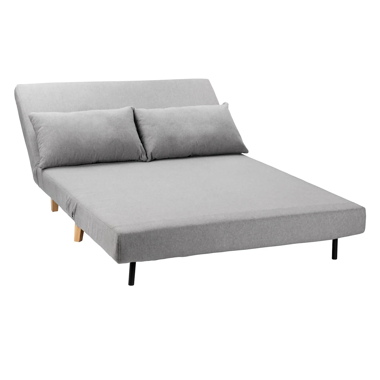 Freya Folding Sofa Bed - Grey - Image 5