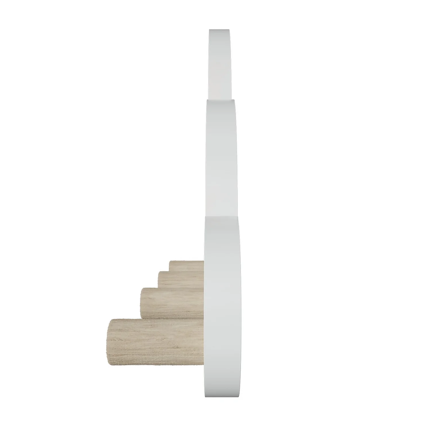 Kids Cloud Shelf With Hooks - Image 6