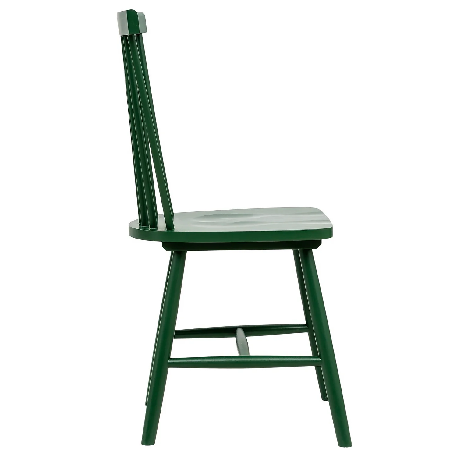 The Spindle Chair - Set Of 2 - Forest Green - Image 5