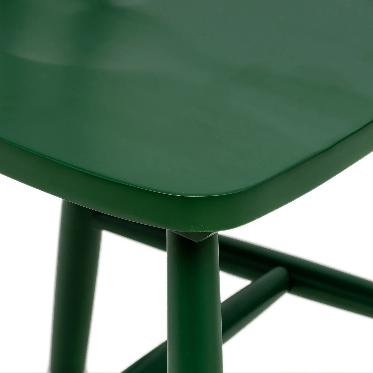 The Spindle Chair - Set Of 2 - Forest Green - Image 9