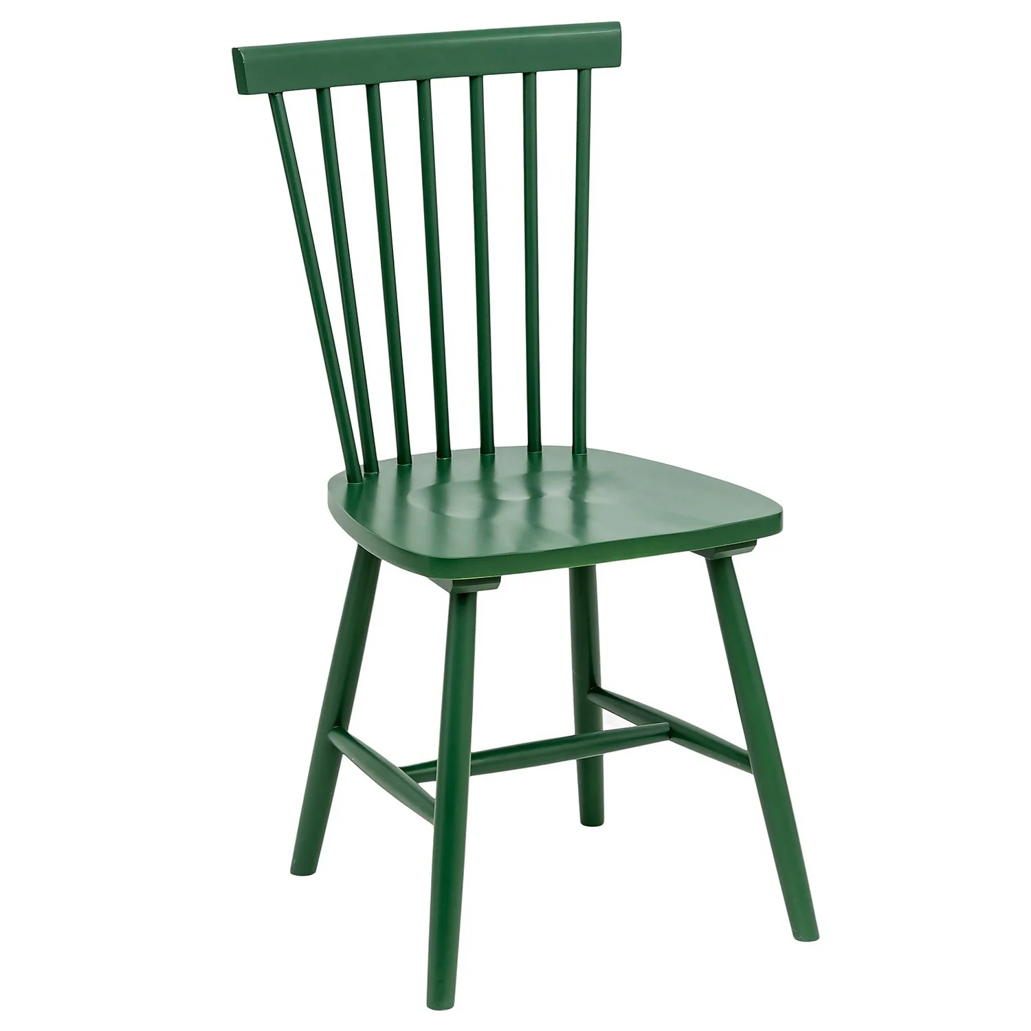 The Spindle Chair - Set Of 2 - Forest Green - Image 3