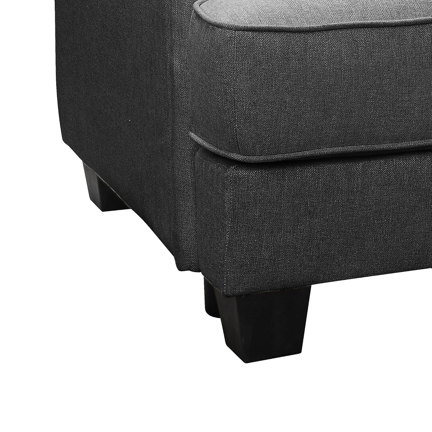 Dora 2 Seater Sofa In A Box - Charcoal - Image 7