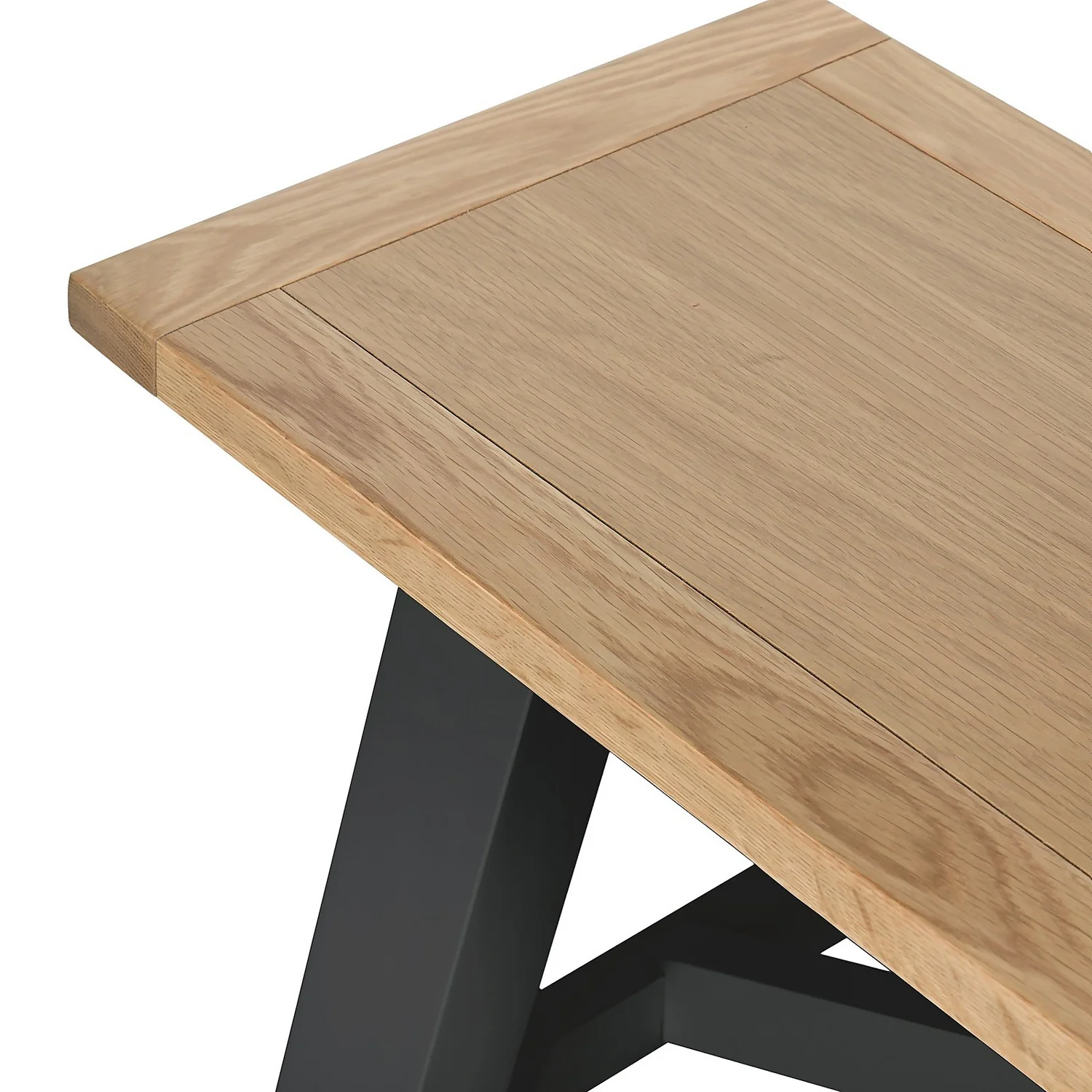 Ashstead Bench - Oak & Charcoal - Image 7