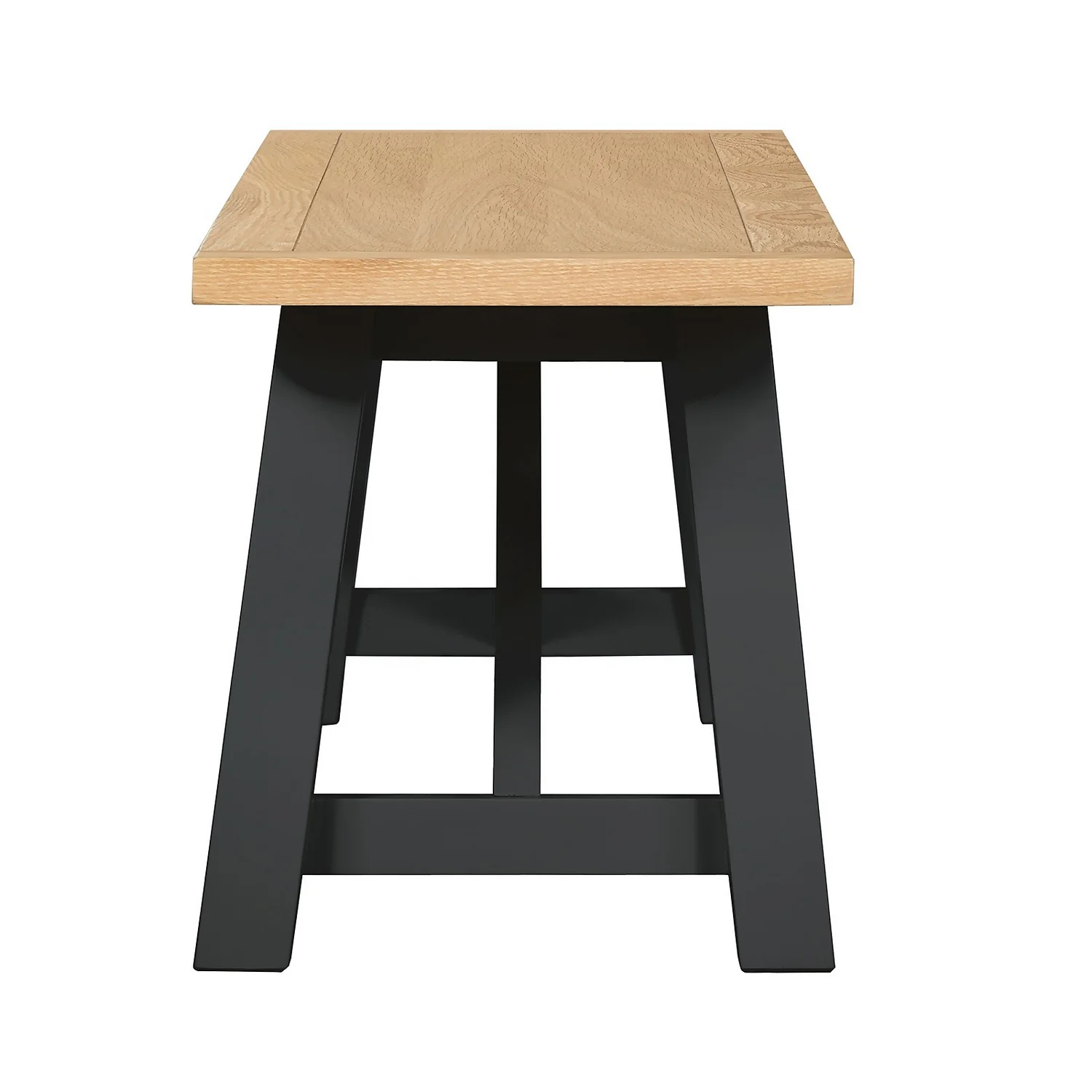 Ashstead Bench - Oak & Charcoal - Image 4