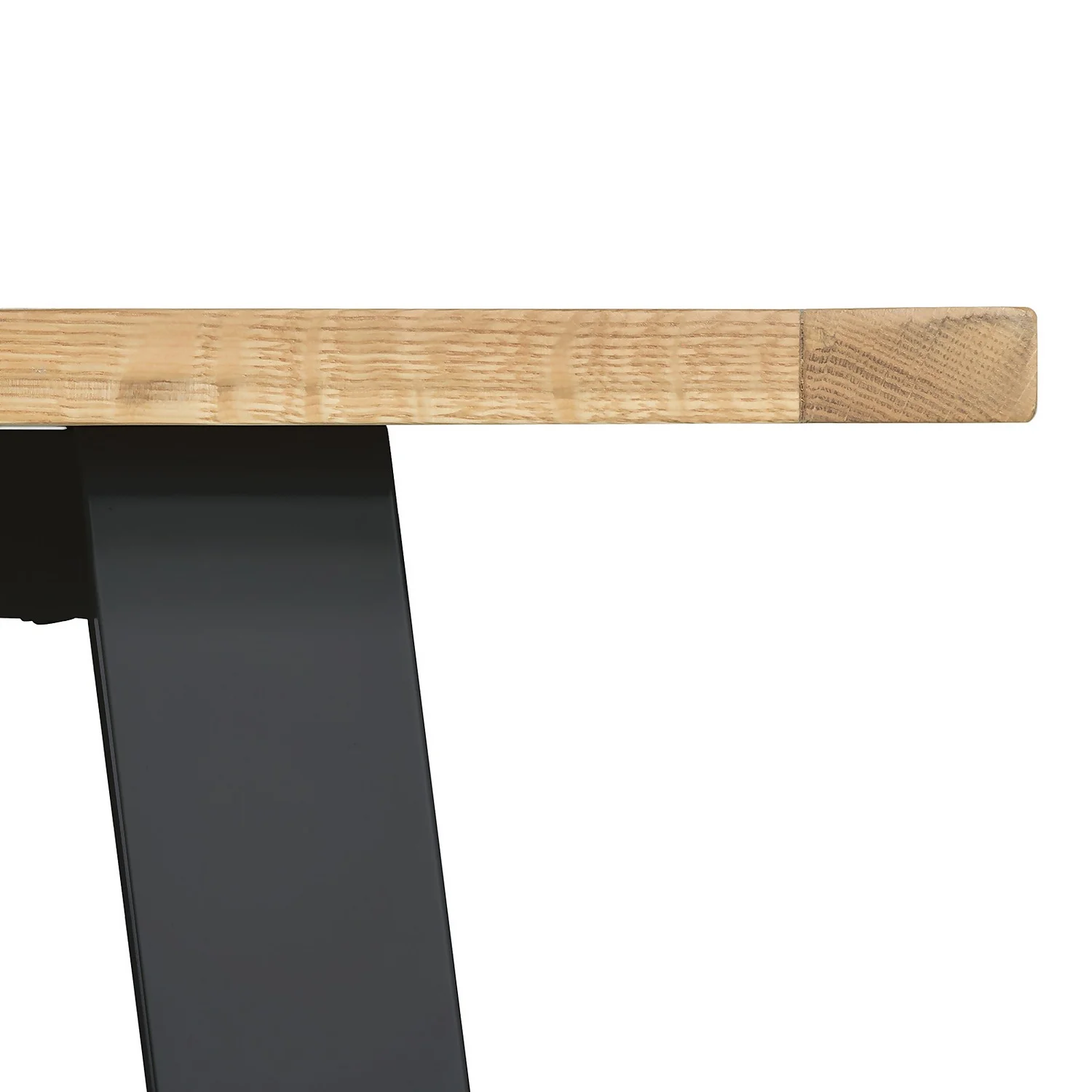 Ashstead Bench - Oak & Charcoal - Image 8