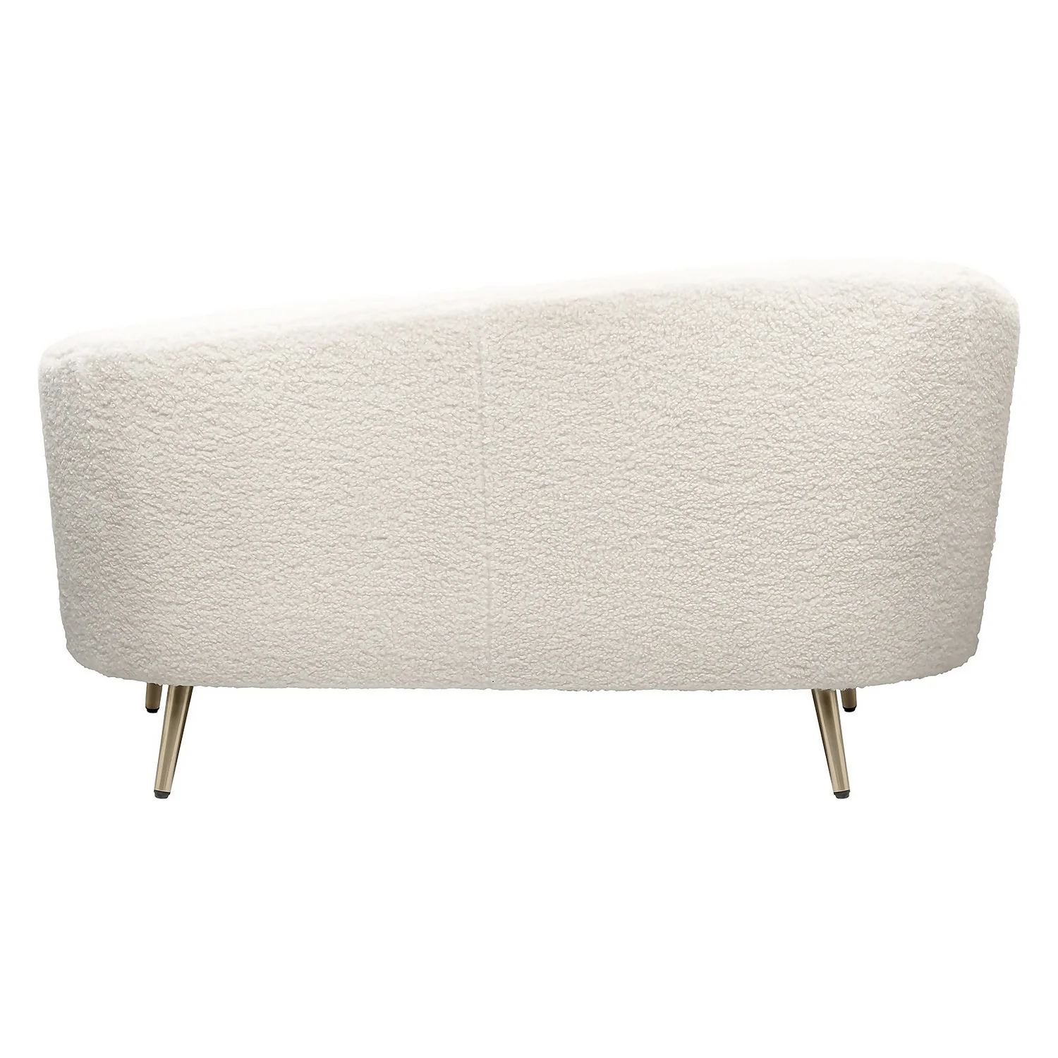 Lucie Asymmetric 2 Seater Sofa - Boucle - Image 4
