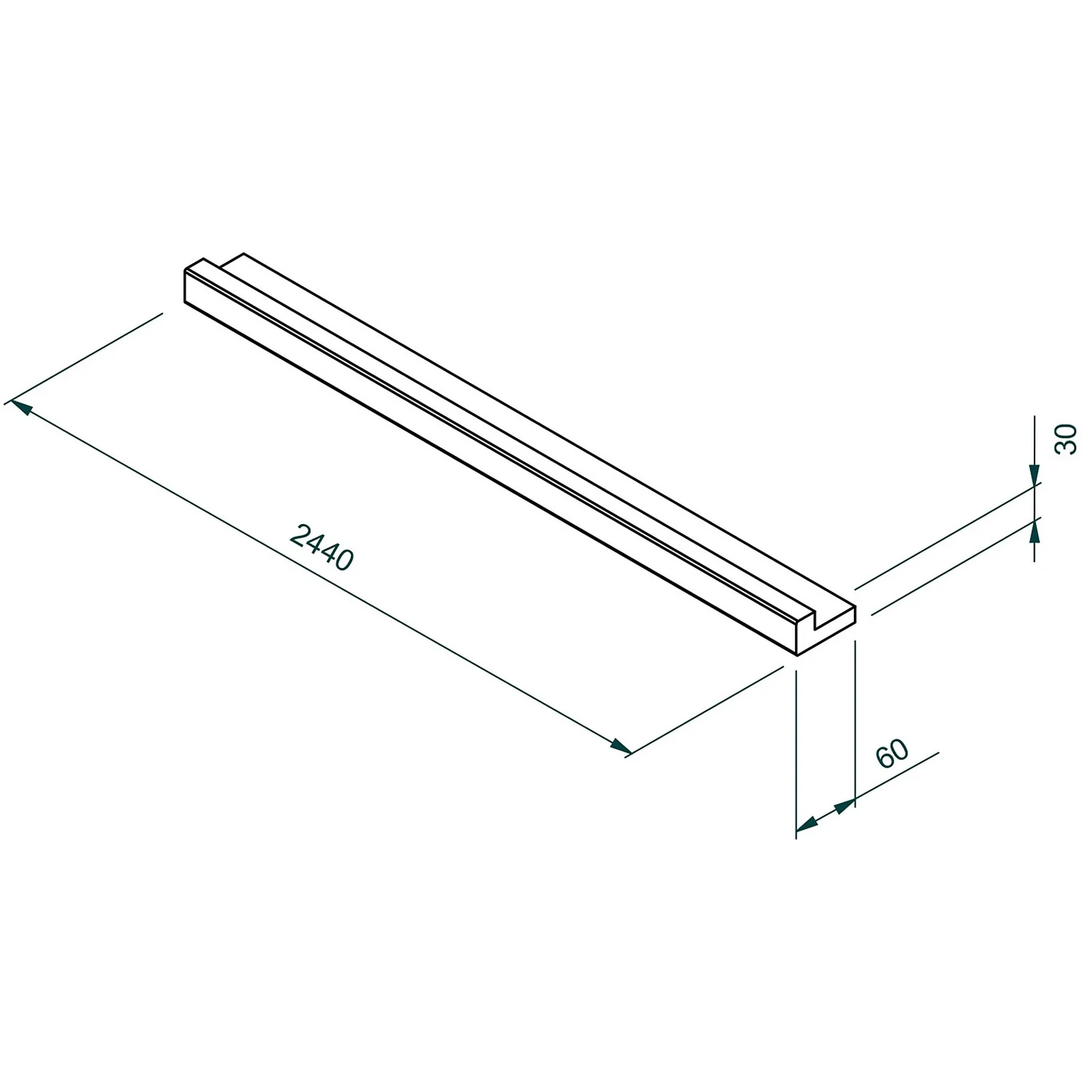 House Beautiful Cornice, Honest/Escape - Gloss White - Image 3