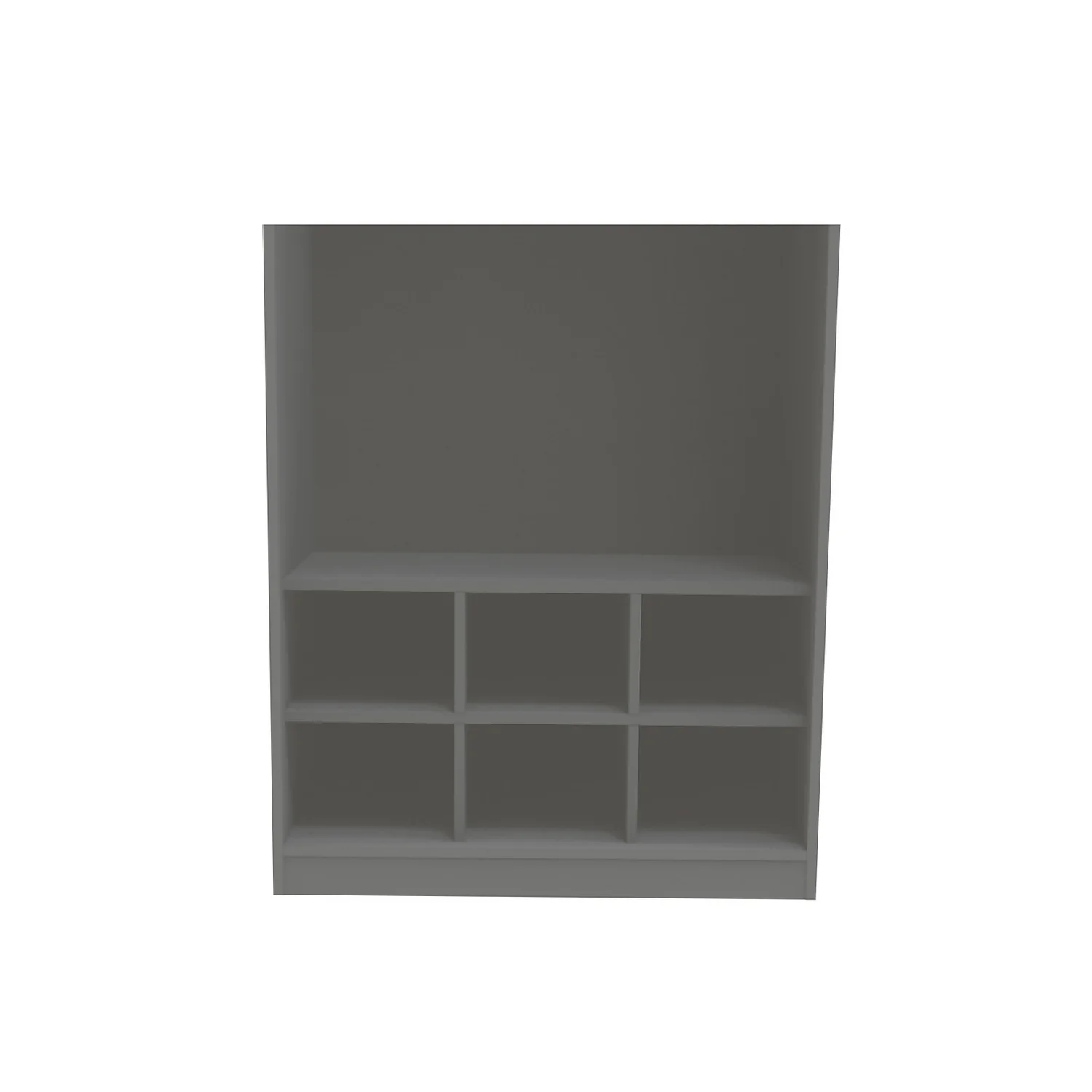 House Beautiful Internal Storage For Double Wardrobe, Pigeon Hole - Grey