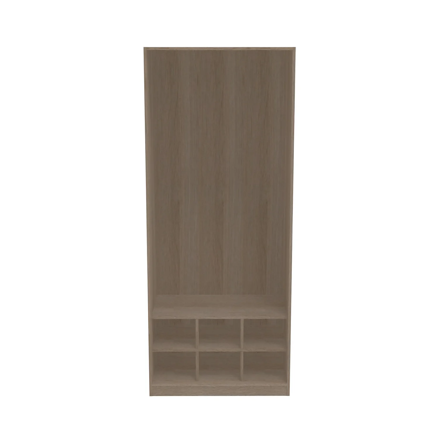 House Beautiful Internal Storage For Double Wardrobe, Pigeon Hole - Oak Effect - Image 3