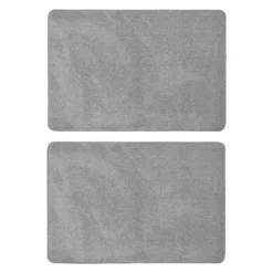 Relay Set Of 2 Mats - Light Grey - 50x80cm