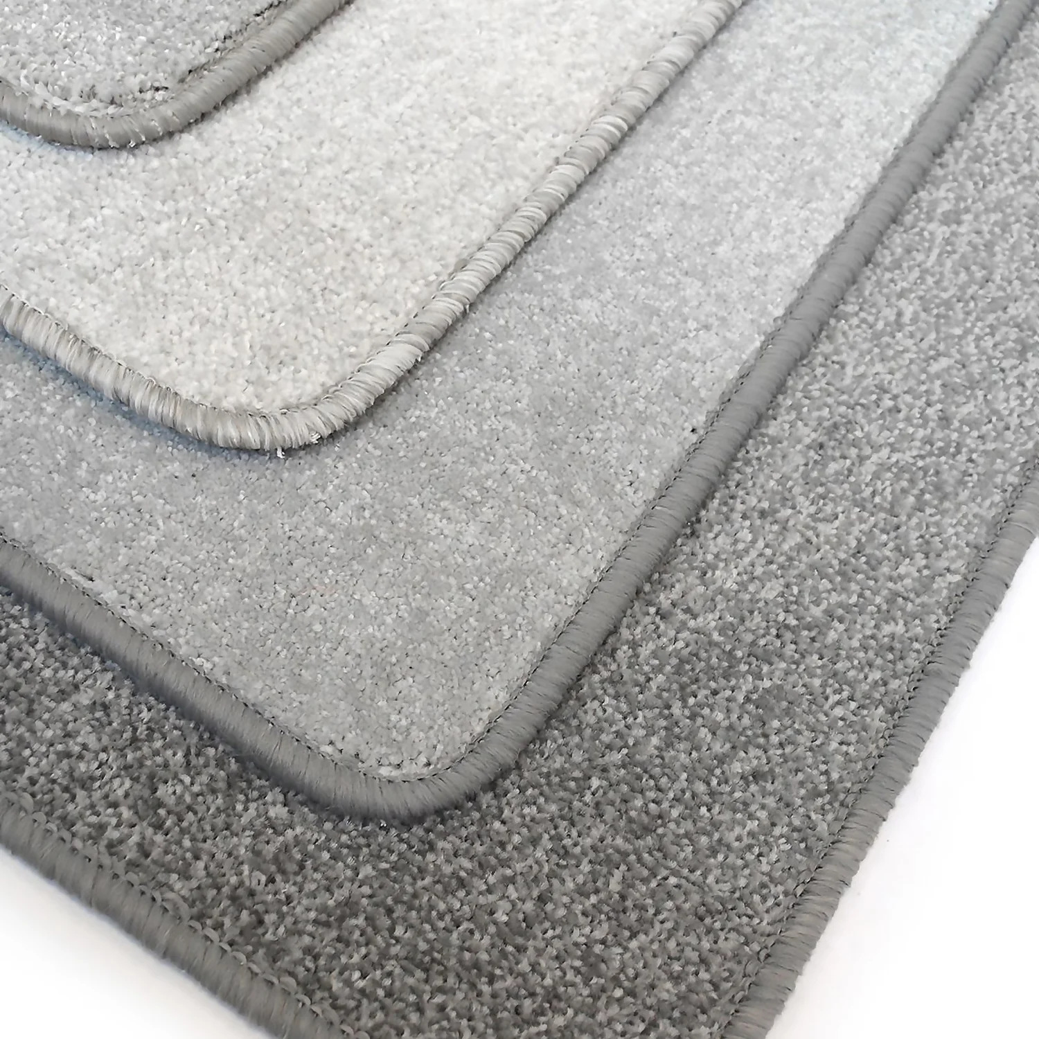 Relay Set Of 2 Mats - Light Grey - 50x80cm - Image 5