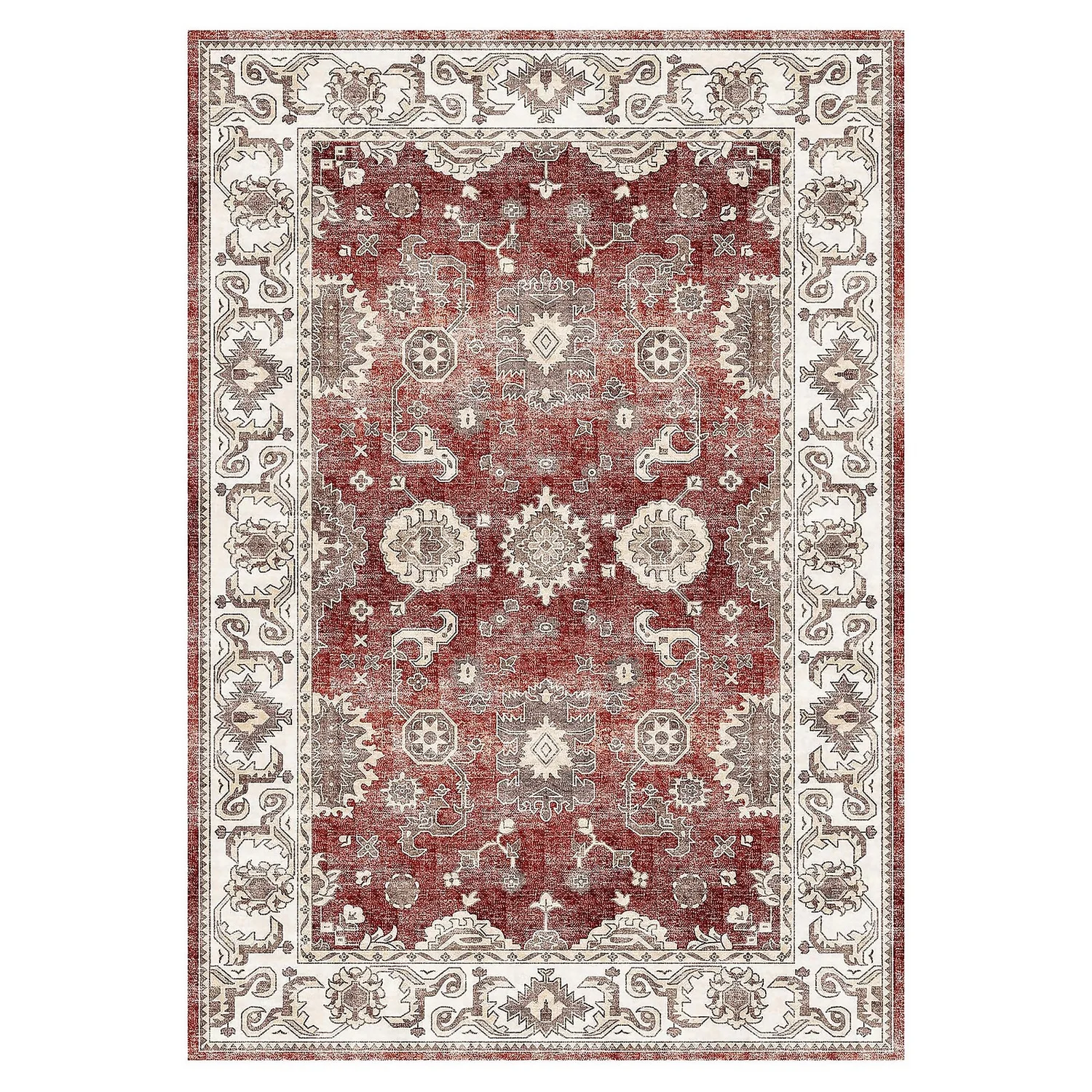 Jasru Washable Rug - Multicoloured - 120x160cm