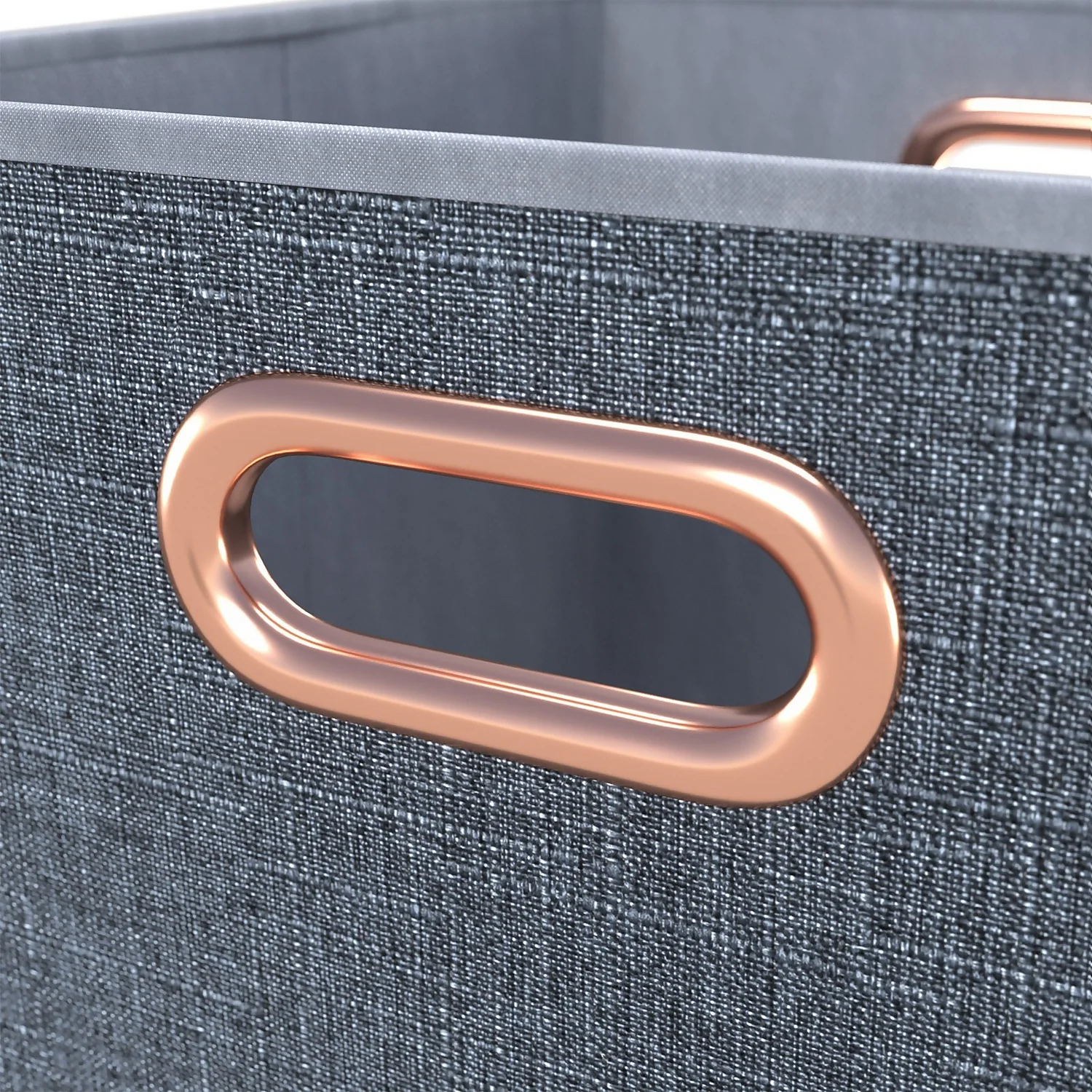 Clever Cube Fabric Insert - Set Of 2 - Woven Marine - Image 3