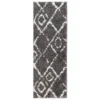 Deluxe Berber Runner - Charcoal - 67x180cm