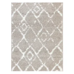 Deluxe Berber Rug - Latte - 120x160cm