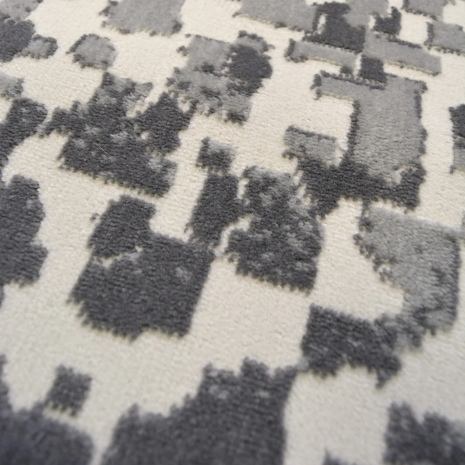 Abstract Pixels Rug - Grey - 160x230cm - Image 5