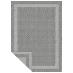 Duo Weave Indoor/Outdoor Rug - Silver - 160x230cm