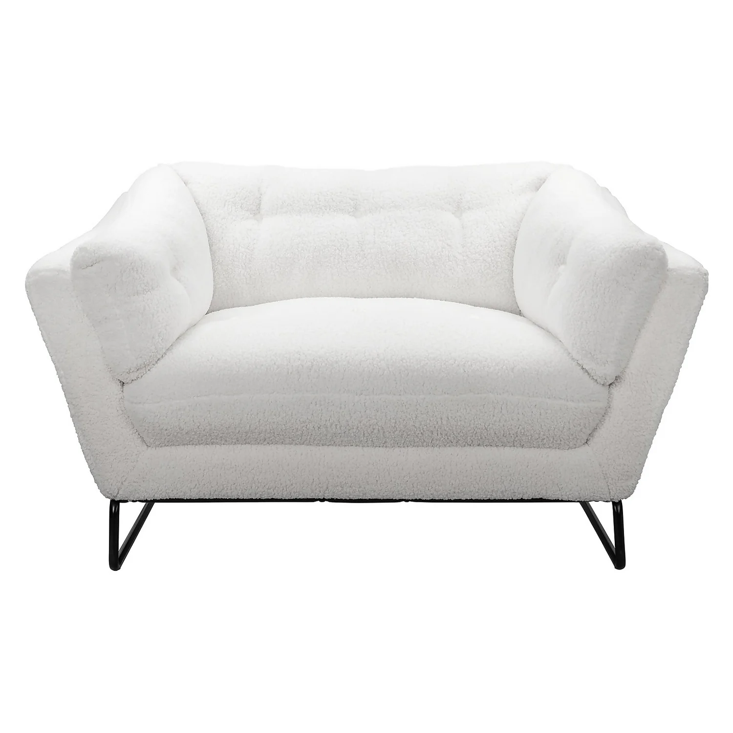 The Snuggler Button Chair - Boucle - Image 2