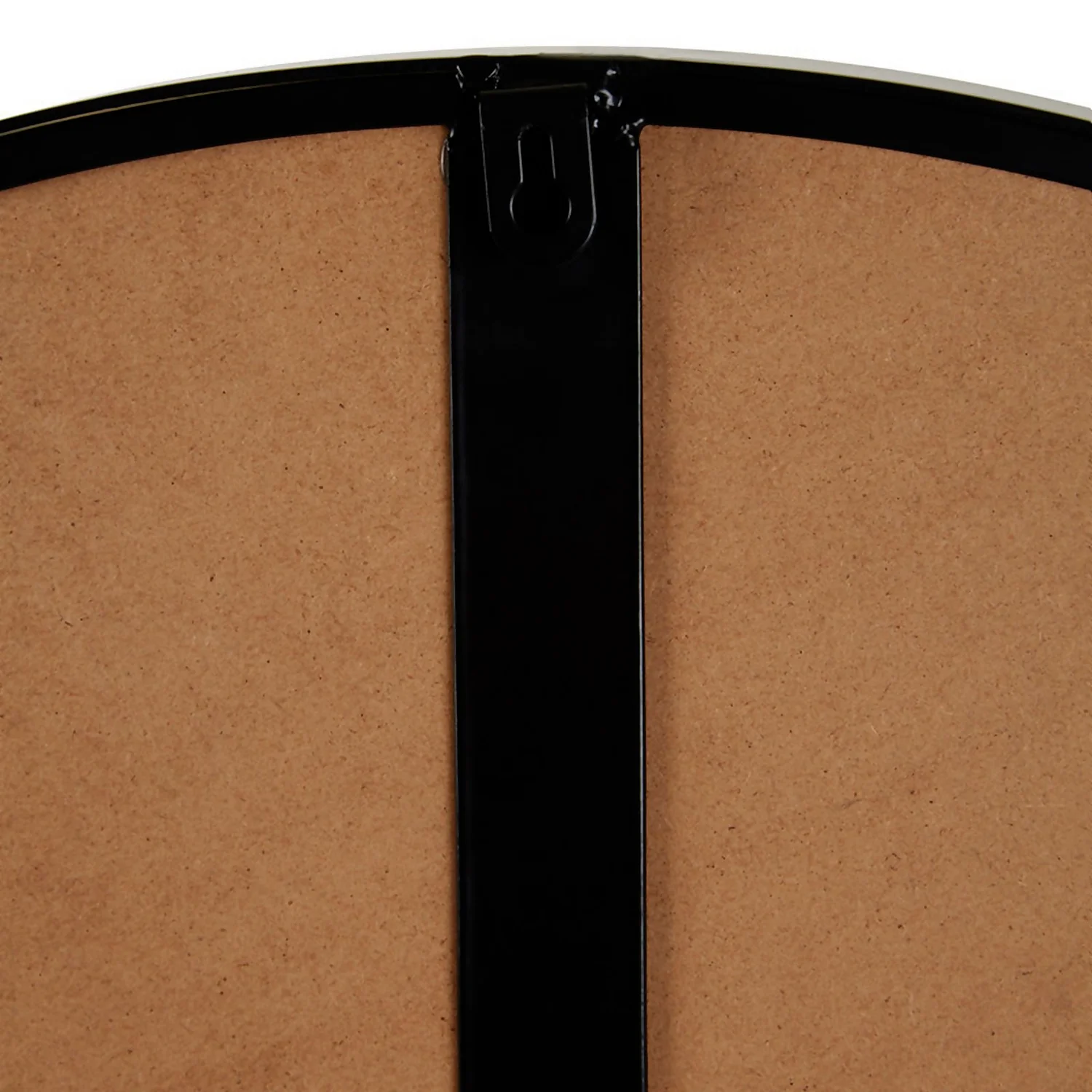 Cindy Large Round Wall Mirror - Matt Black - 70cm - Image 5