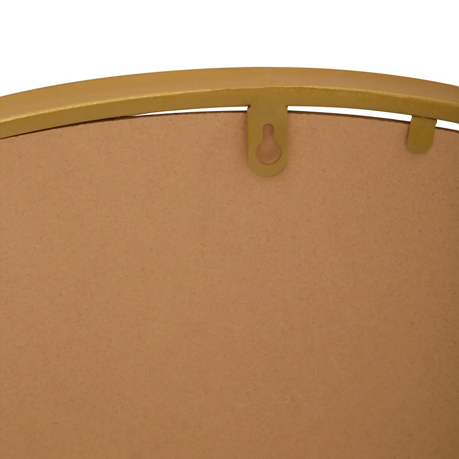 Saska Round Wall Mirror - Gold - 80cm - Image 5