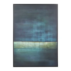 Astratto Canvas Wall Art - Teal - 102.6x142.6cm