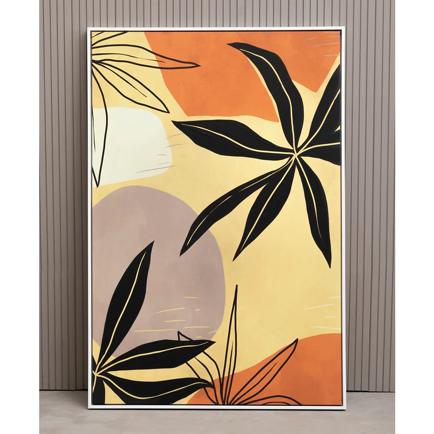 Astratto Wall Art - Multicoloured - 83x123cm - Image 3