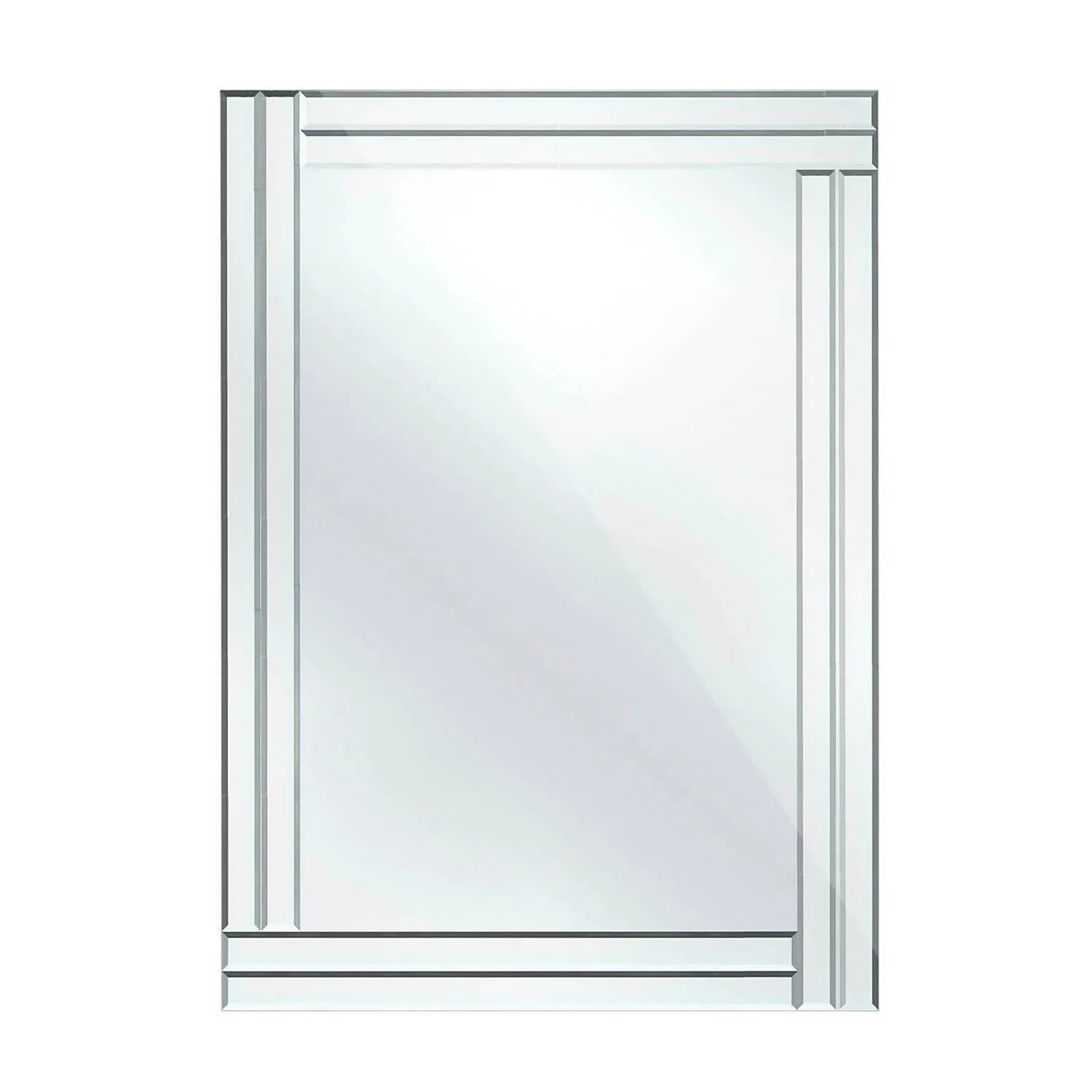 Bevelled Edge Wall Mirror - 50x70cm